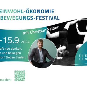 Mehr über den Artikel erfahren Festival Gemeinwohl-Ökonomie und Bewegung