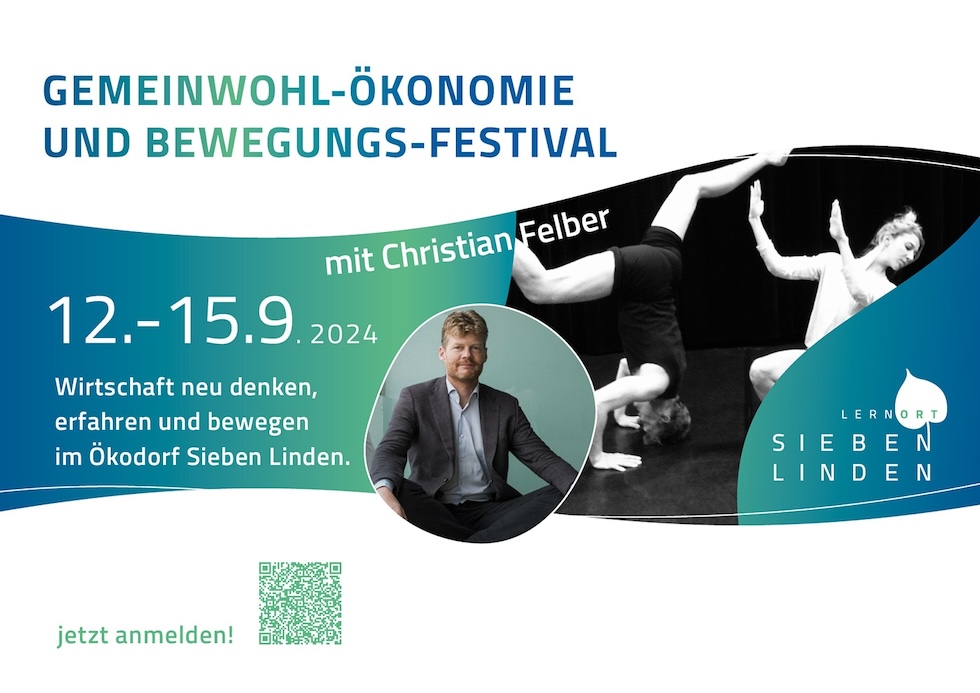 Mehr über den Artikel erfahren Festival Gemeinwohl-Ökonomie und Bewegung